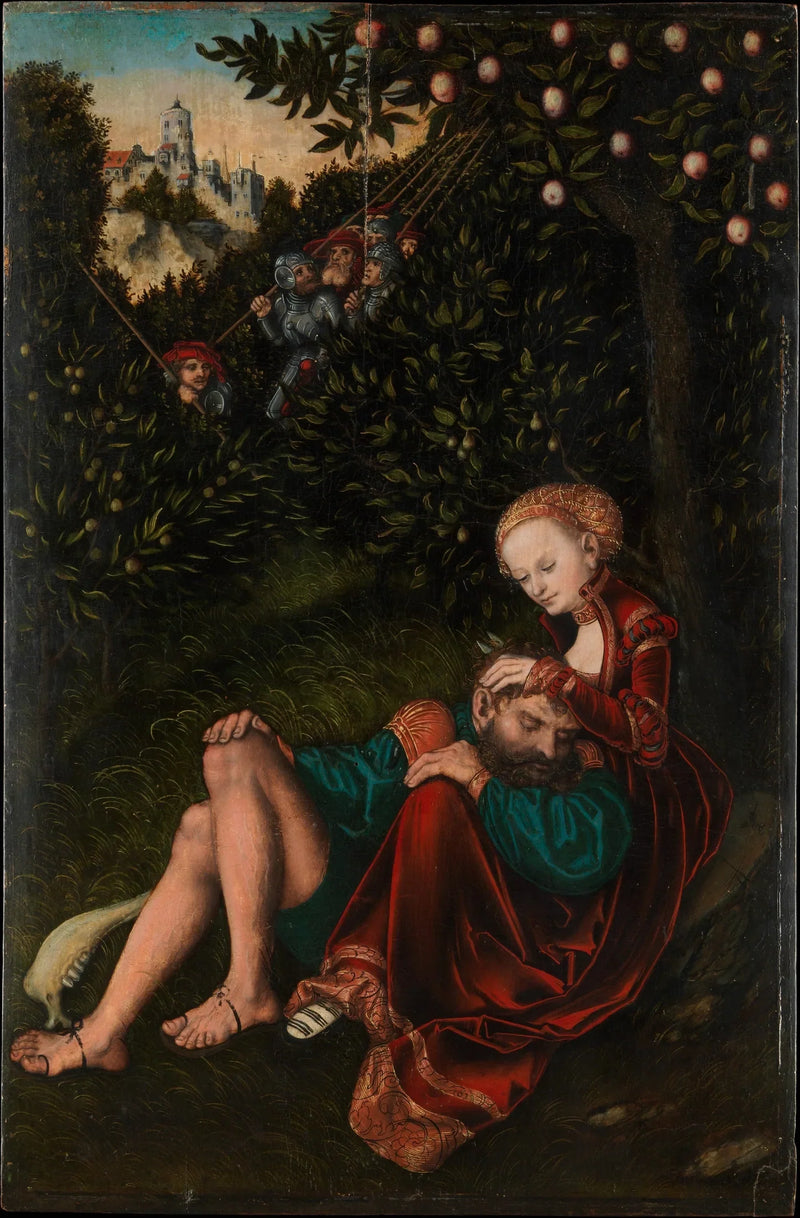 Samson og Dalila - Lucas Cranach den eldre