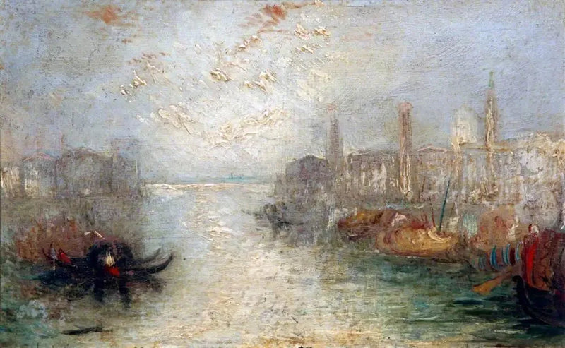 San Benedetto Ser mot Fusina - J. M. W. Turner