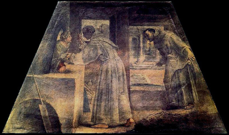 San Diego redder den sovende gutten i ovnen - Annibale Carracci