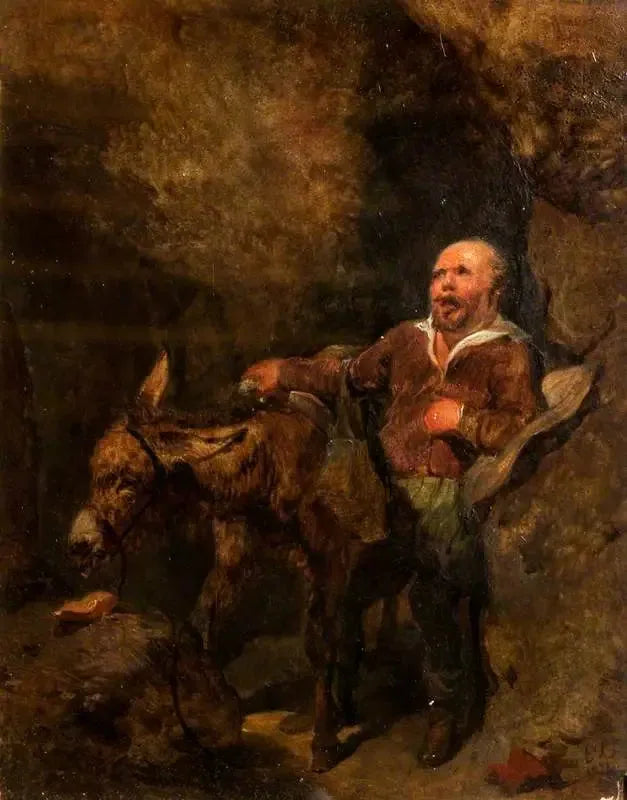 Sancho Panza og den Grinende (utdrag fra « Don Quijote » av Cervantes)

Source:
Sancho Panza et le Grisonnant (extrait de « Don Quichotte » de Cervantès) - Edwin Henry Landseer