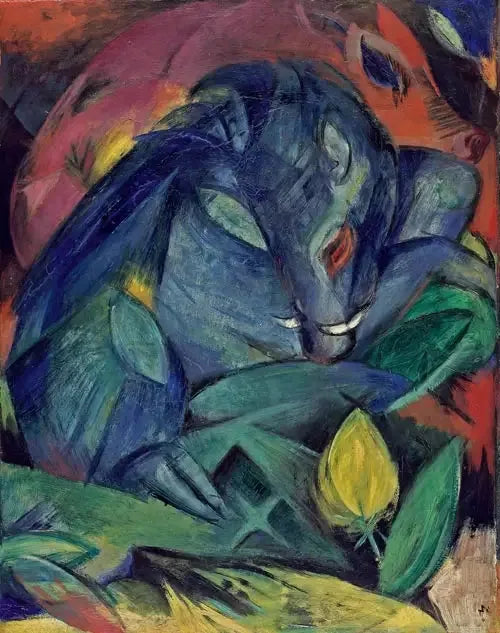 villsvin - Franz Marc