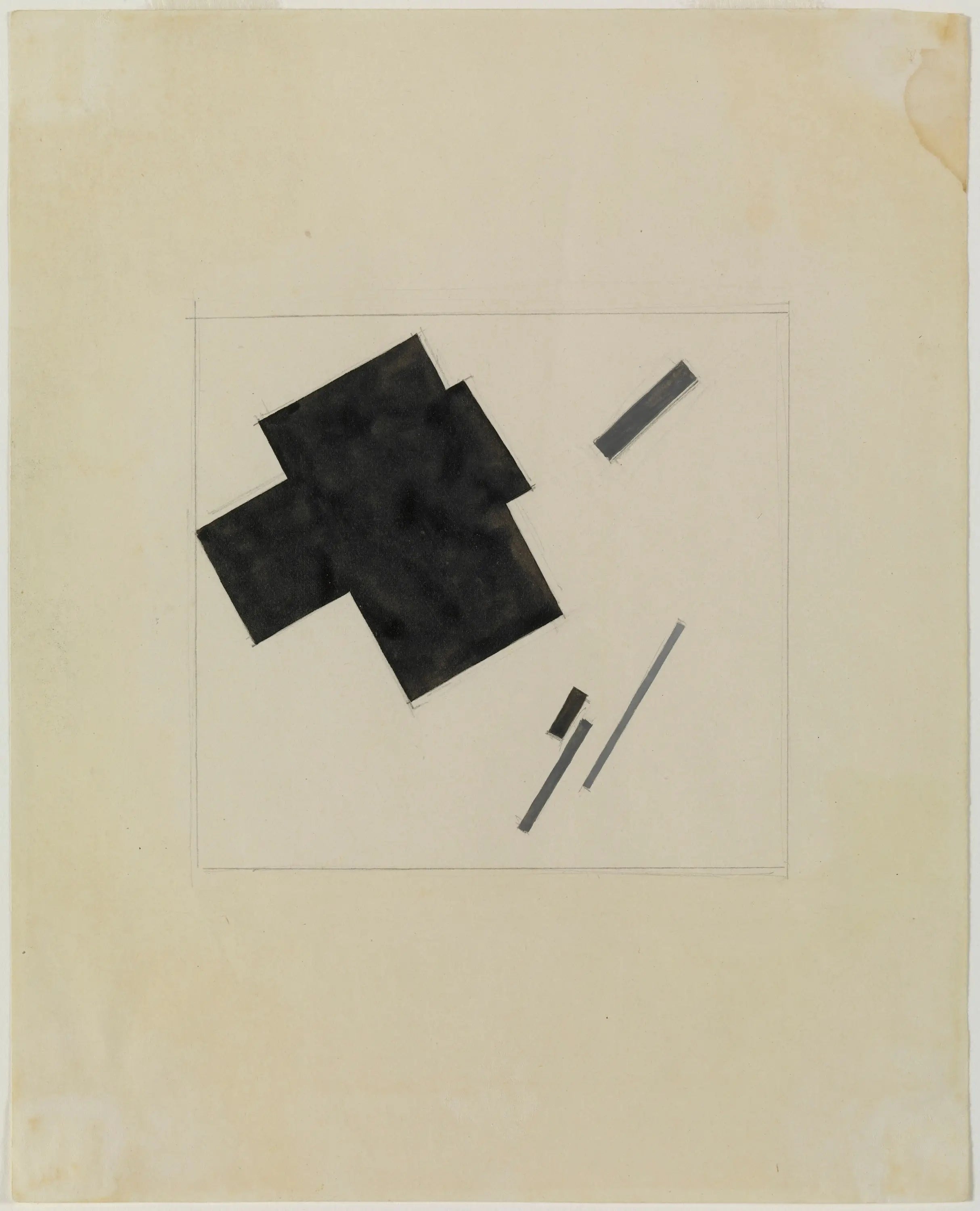 Sans titre (Composition suprématiste) - Kazimir Malevich - Alpha Reproduction