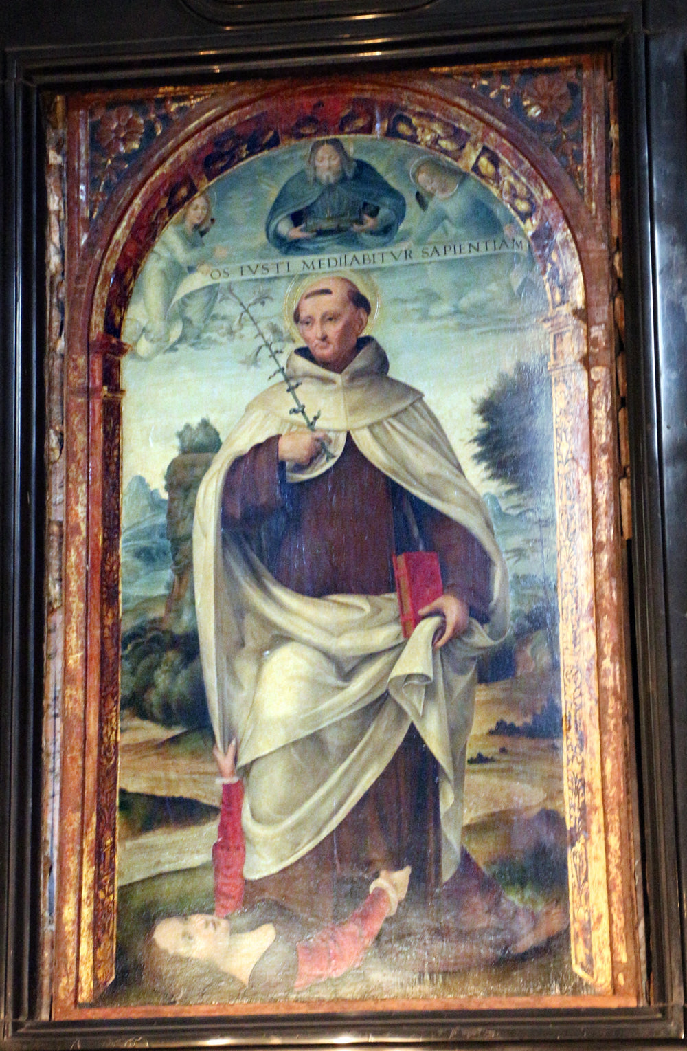 Sant’Alberto carmelitano - Andrea Previtali image 1 copie de tableau peinte à la main