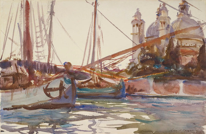 Santa Maria della Salute, Venezia - John Singer Sargent