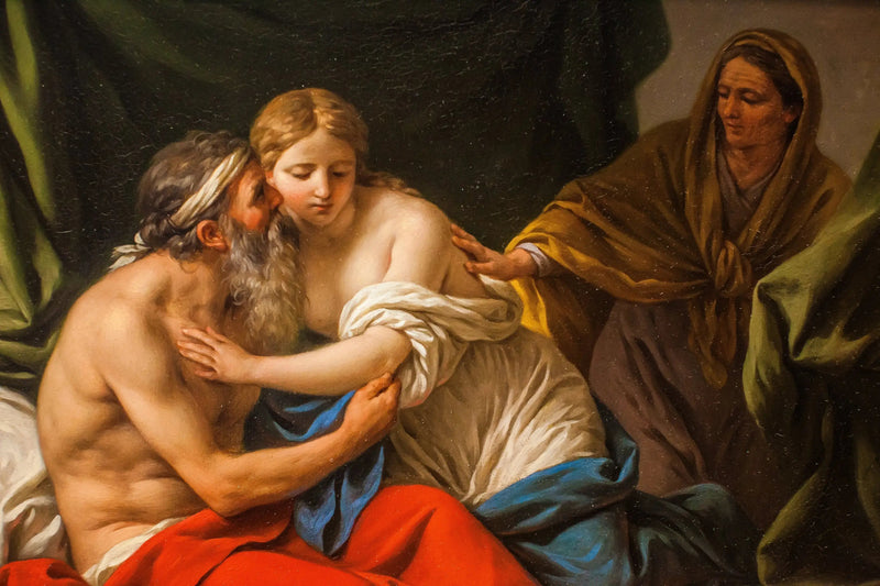 Sarah presenterer Agar for Abraham - Louis Jean François Lagrenée

Source:
Sarah présente Agar à Abraham - Louis Jean François Lagrenée