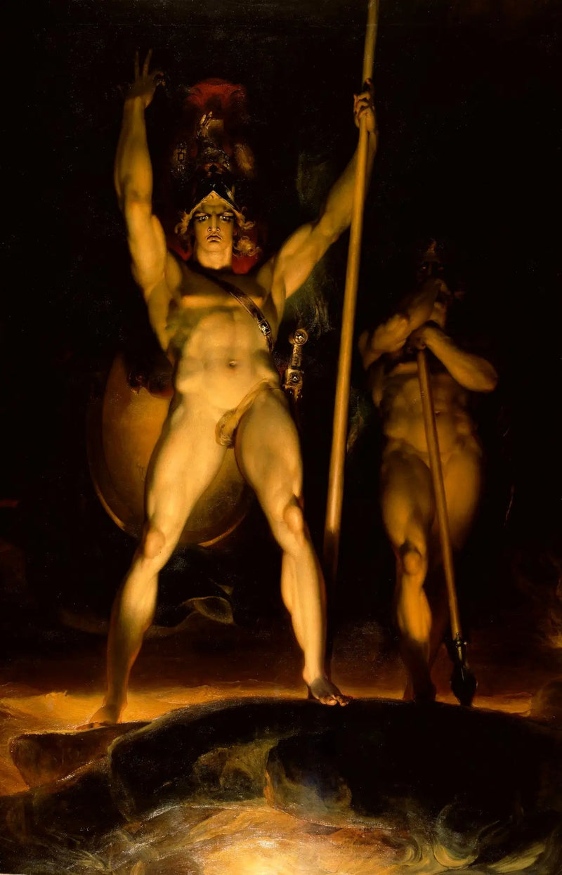 Satan kaller sine legioner - Thomas Lawrence