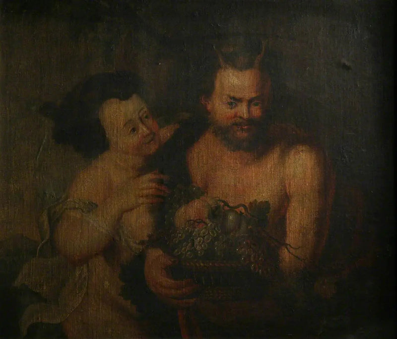 Satire og en jente - Peter Paul Rubens