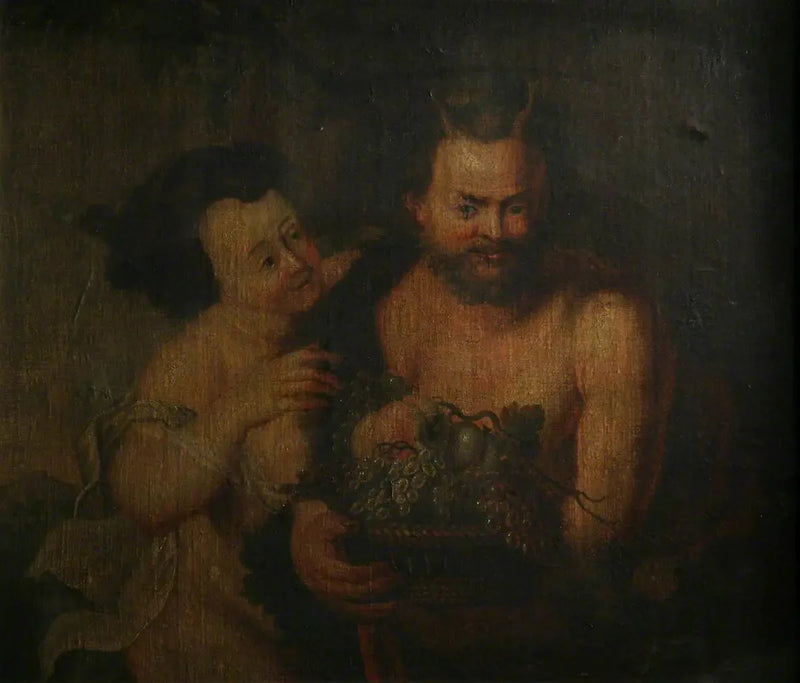 Satire og en jente - Peter Paul Rubens