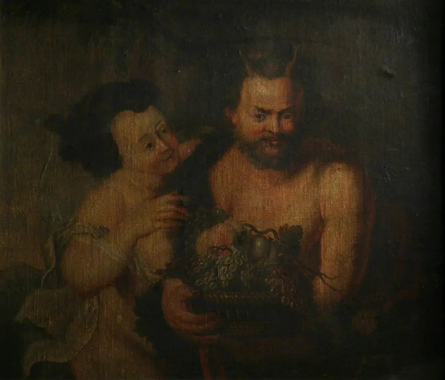 Satire og en jente - Peter Paul Rubens