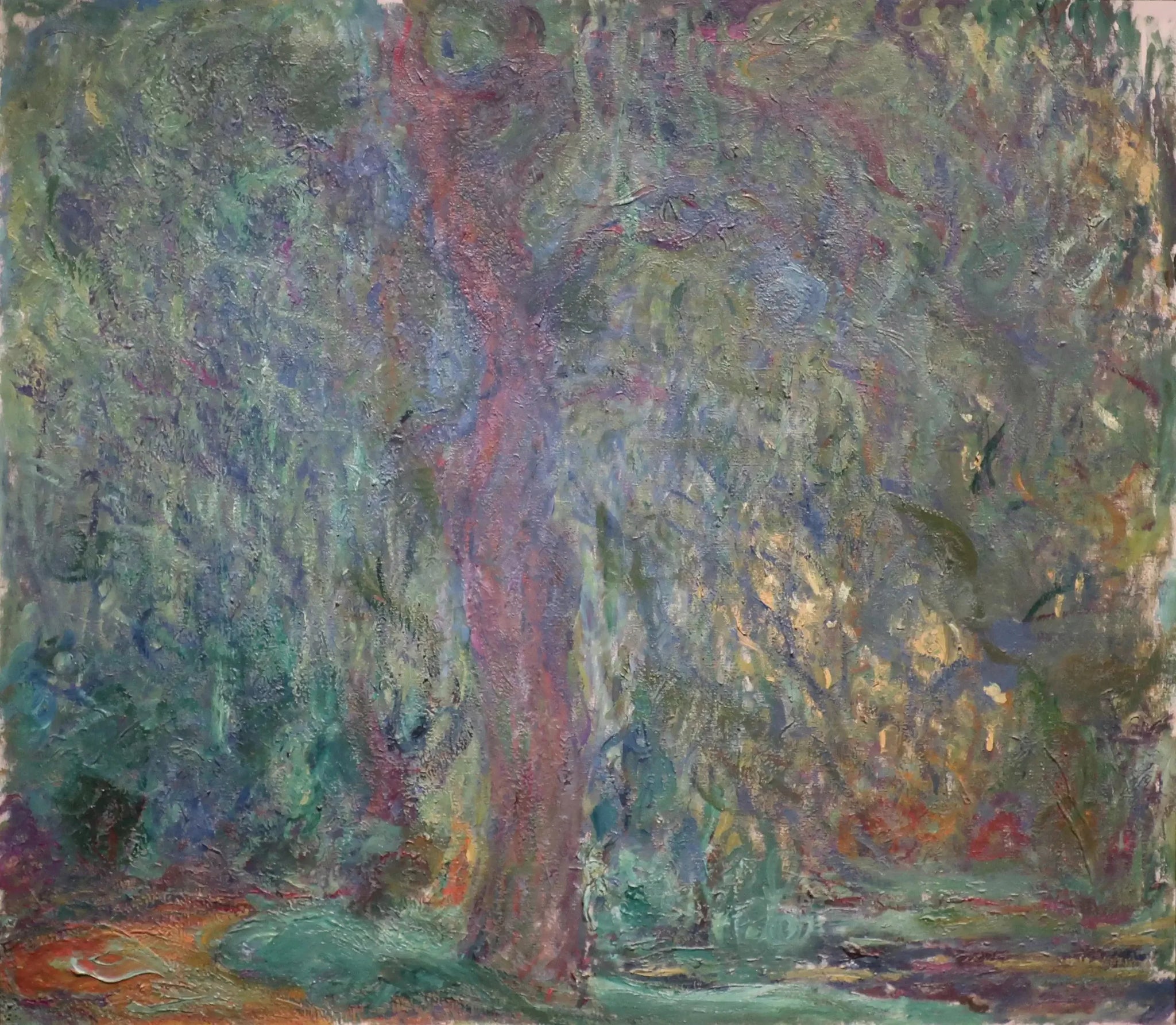Saule pleureur - Claude Monet image 1 copie de tableau peinte à la main