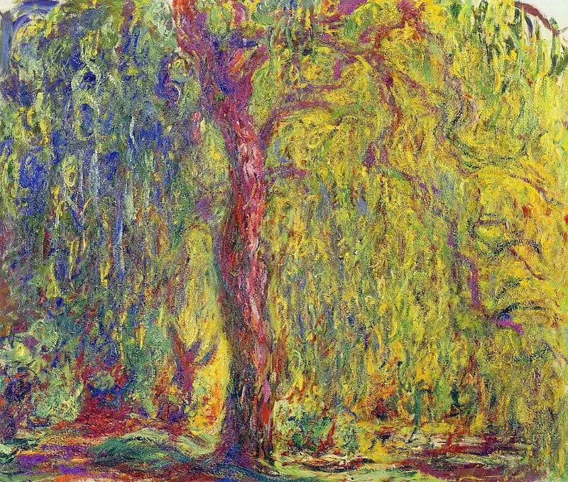 Prydt piletre - Claude Monet
