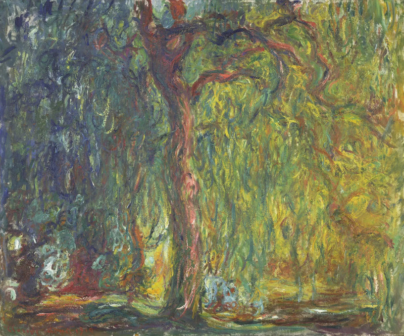 Prydt piletre - Claude Monet