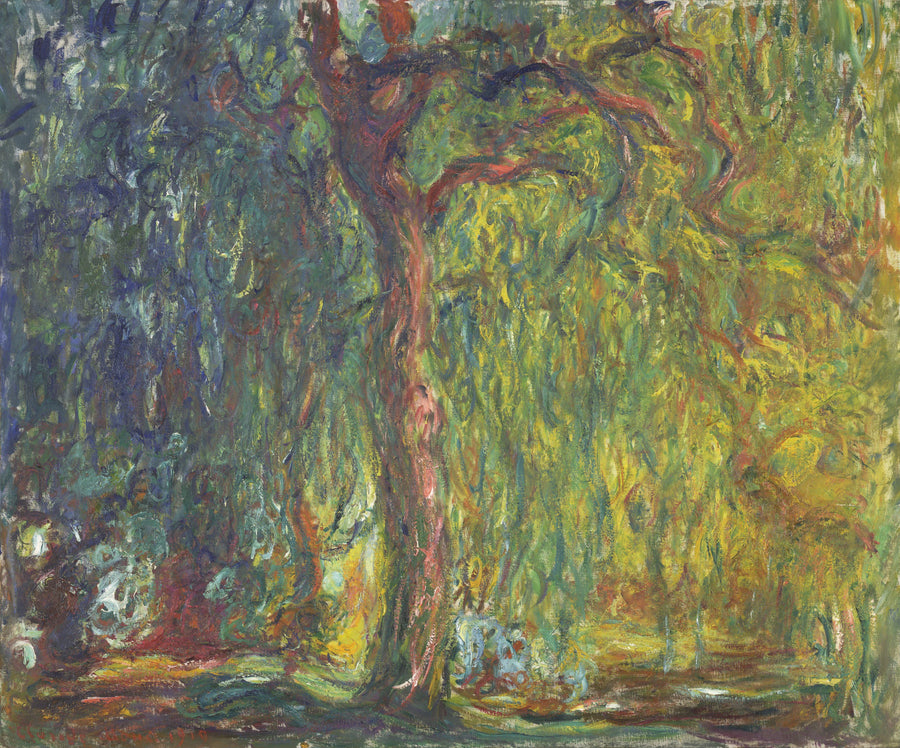 Prydt piletre - Claude Monet
