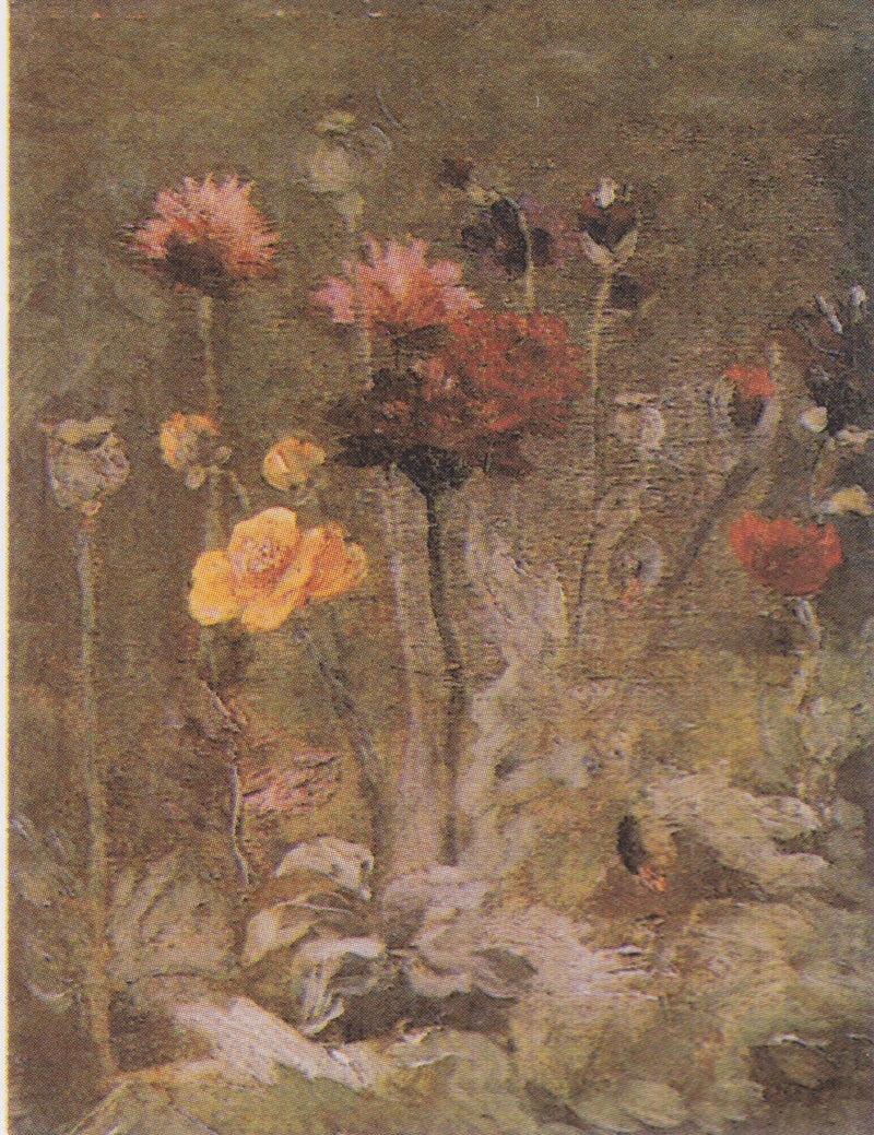 Stilleben med skabioser og ranunkler - Vincent van Gogh