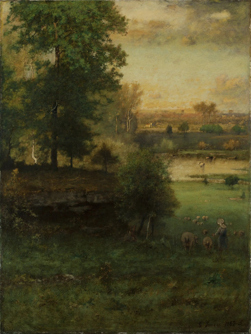 Scene i Durham, en idyll - George Inness

Source:
Scène à Durham, une idylle - George Inness