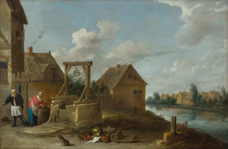 Scene ved brønnen - David Teniers den Yngre

Source:
Scène au puits - David Teniers le Jeune