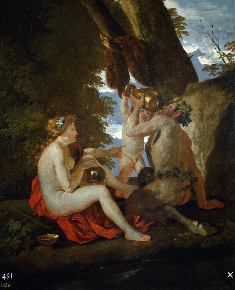 Bach-scene - Nicolas Poussin