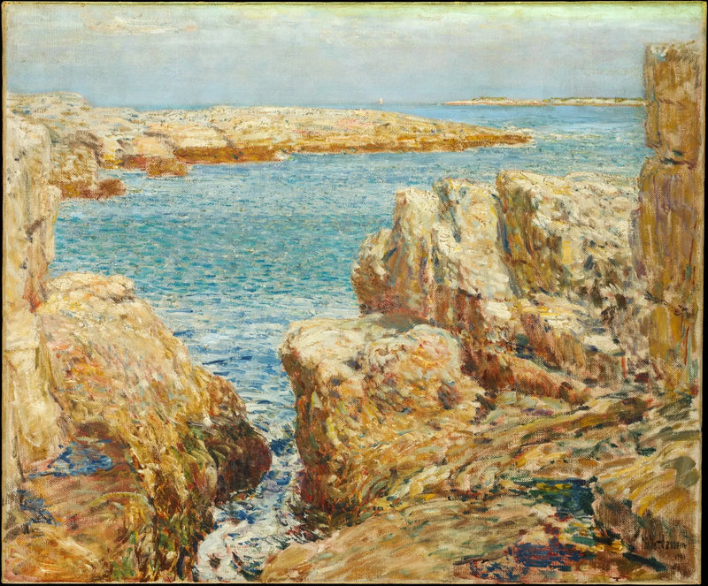 Kystscene, Shoals-øyene - Childe Hassam

Source:
Scène côtière, îles Shoals - Childe Hassam