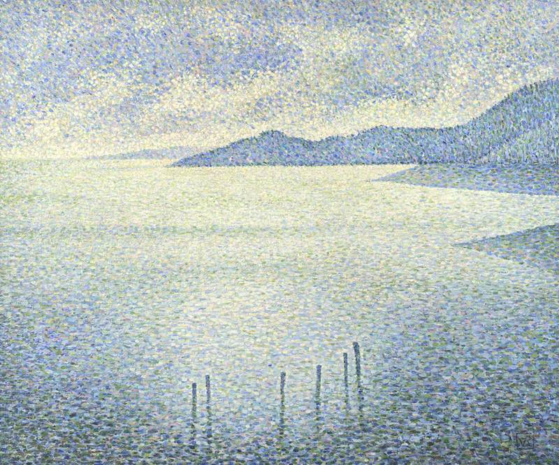 Kystscene - Théodore van Rysselberghe
