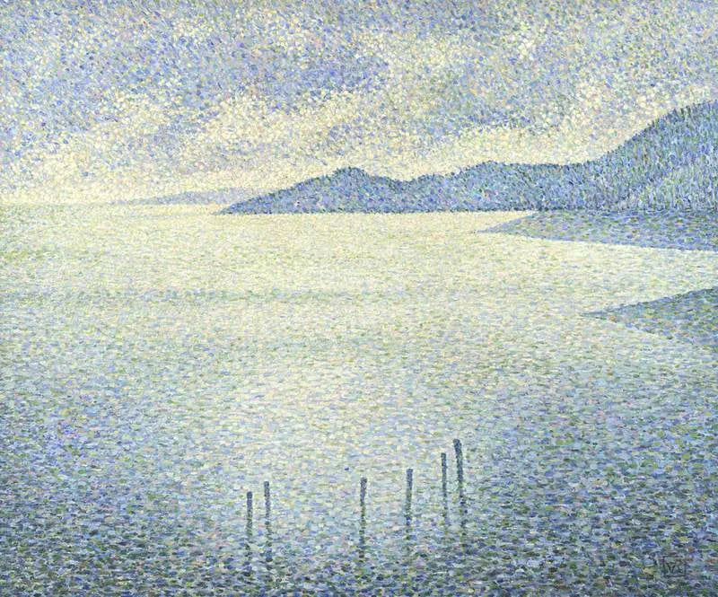Kystscene - Théodore van Rysselberghe