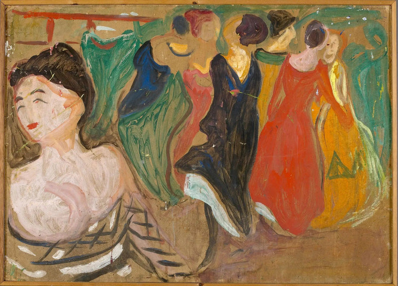 Bordellscene - Edvard Munch