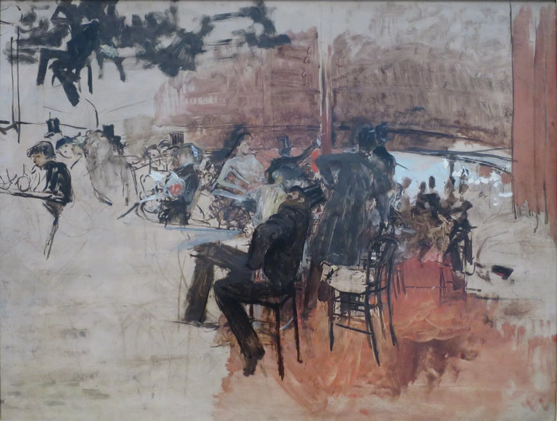 Kaffescene - Giovanni Boldini