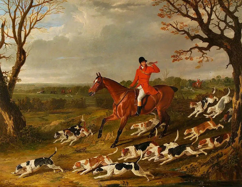 Jaktscene med foxhounds - John Frederick Herring, Sr.

Source:
Scène de chasse avec des foxhounds - John Frederick Herring, Sr.