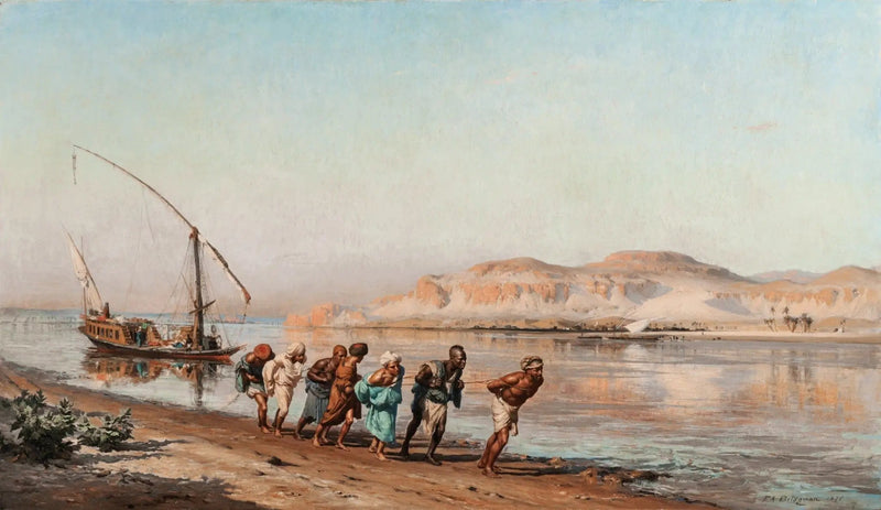 Scene av slep på Nilen - Frederick Arthur Bridgman

Source:
Scène de halage sur le Nil - Frederick Arthur Bridgman