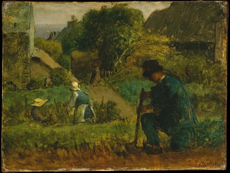 Hagen scene - Jean-François Millet