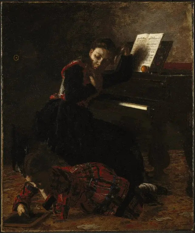 Hjemme-scene - Thomas Eakins

Source:
Scène de la maison - Thomas Eakins