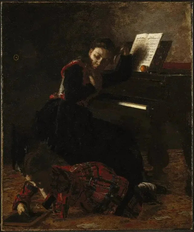 Hjemme-scene - Thomas Eakins

Source:
Scène de la maison - Thomas Eakins