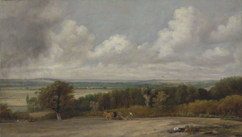 Arbeidsscene i Suffolk - John Constable