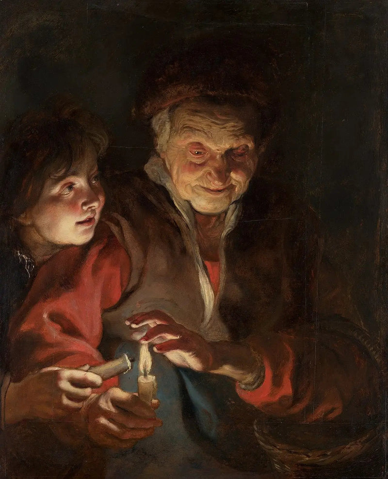 Nattescene - Peter Paul Rubens