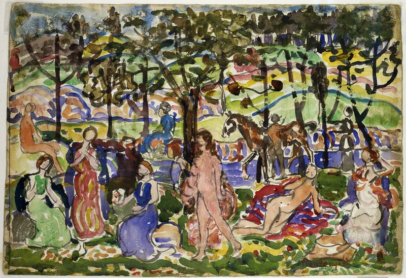 Parkscene - Maurice Prendergast

Source:
Scène de parc - Maurice Prendergast