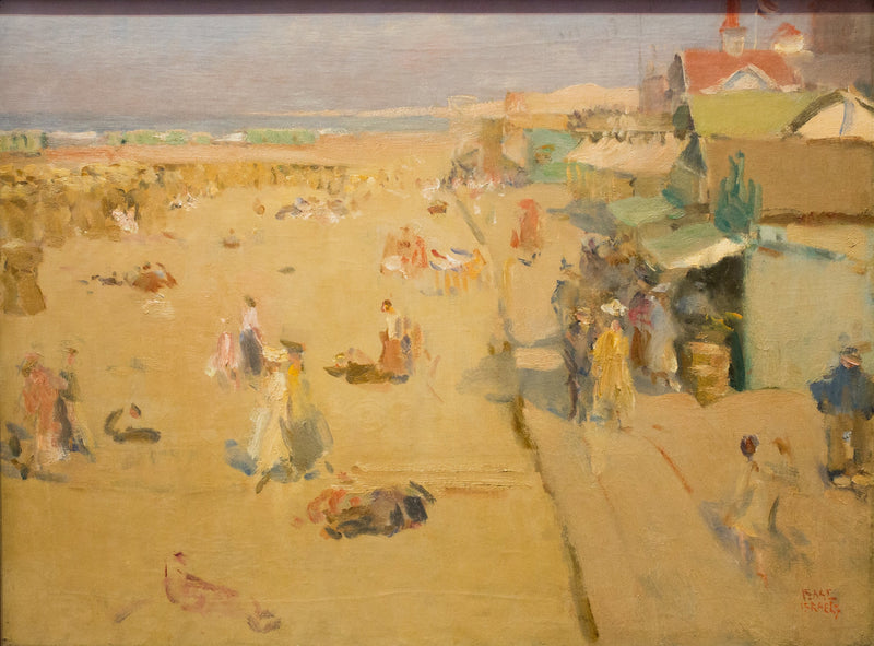 Strandscene i Scheveningen - Isaac Israëls