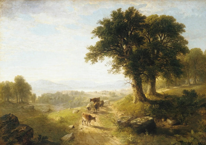 Elvescene ved elv - Asher Brown Durand

Source:
Scène de rivière - Asher Brown Durand
