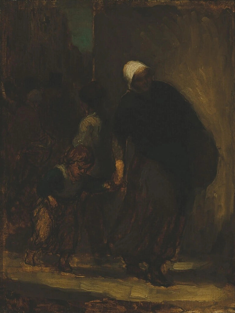 Gateutsikt - Honoré Daumier
