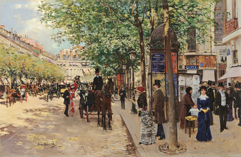 Pariser gate scene - Jean Béraud

Source:
Scène de rue parisienne - Jean Béraud