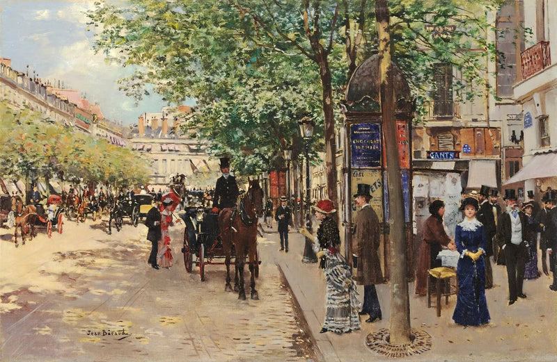 Pariser gate scene - Jean Béraud

Source:
Scène de rue parisienne - Jean Béraud