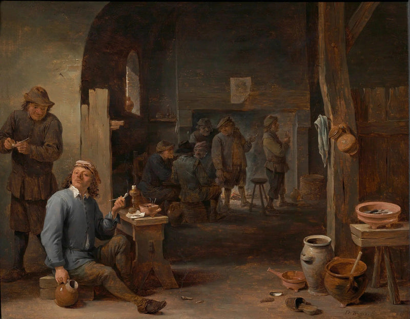 Taverna scene med en røyker som holder en krukke - David Teniers den Yngre

Source:
Scène de taverne avec un fumeur tenant un pot - David Teniers le Jeune