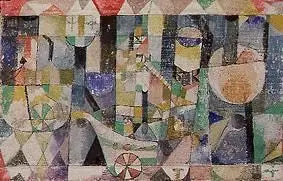 Havneutsikt - Paul Klee