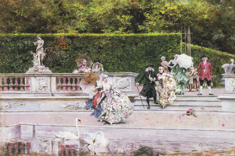 Galant scene - Giovanni Boldini
