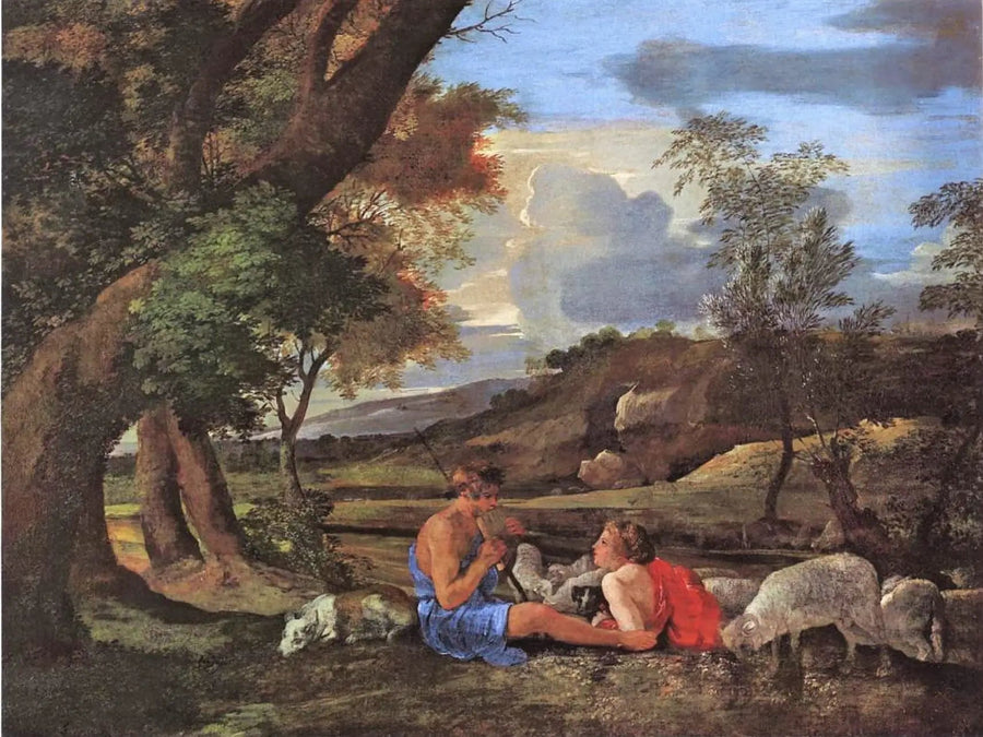 Pastoralscene - Nicolas Poussin