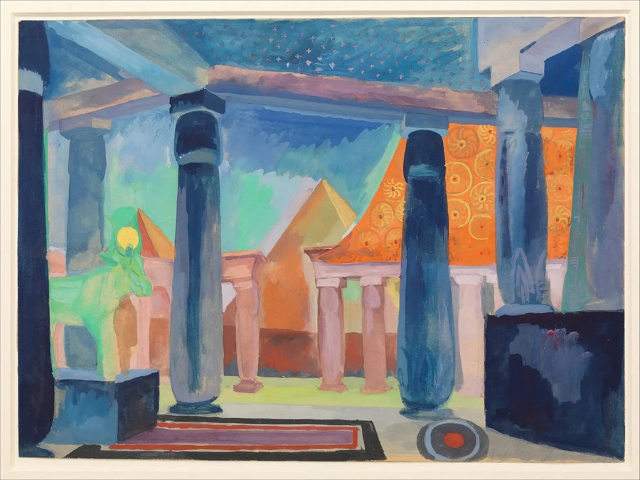 Scenografi for Kleopatra - Robert Delaunay