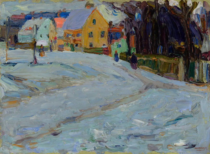 Schwabing - Plass Nikolai - Vassily Kandinsky