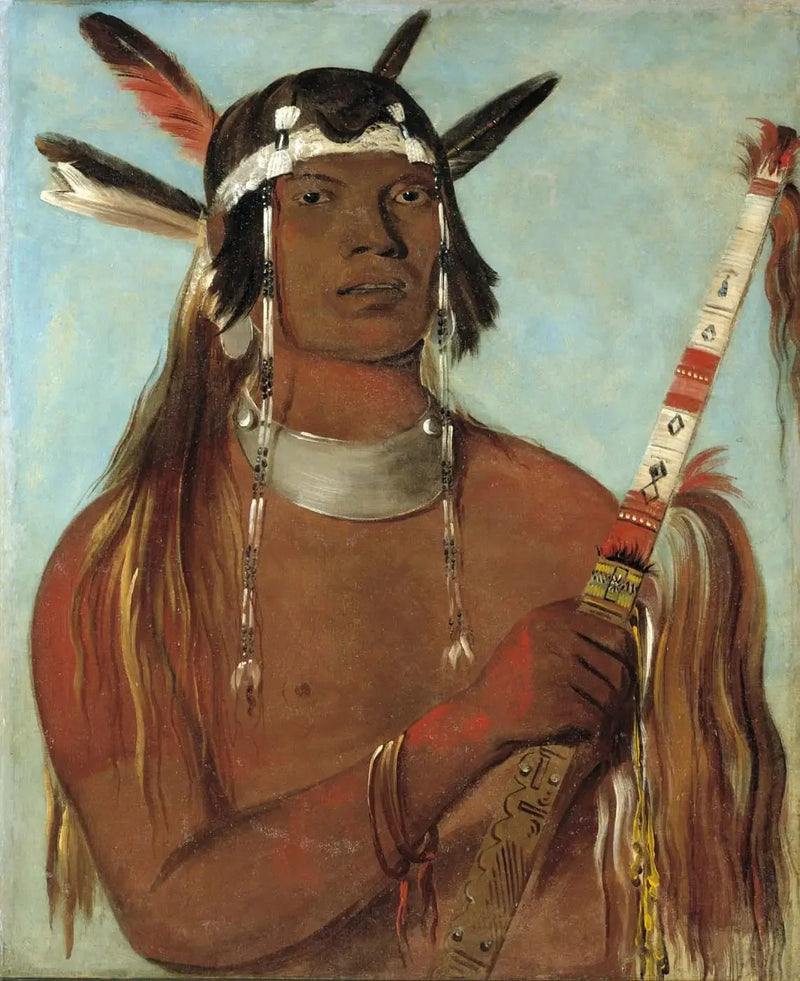 Seehk-hée-da, Musfarget fjær, en anerkjent modig - George Catlin

Source:
Seehk-hée-da, Plume couleur souris, un brave reconnu - George Catlin