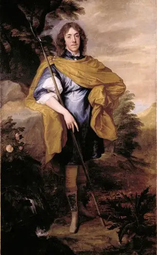 Seigneur George Stuart, 9e seigneur d'Aubigny - Antoine van Dyck image 1 reproduction artisanale de tableau