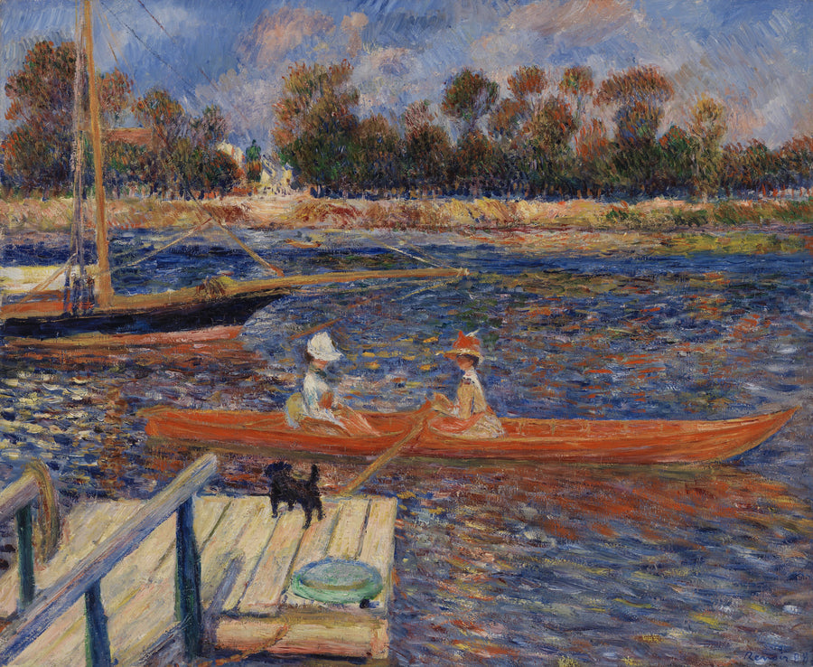 Seinen i Argenteuil (Seinen i Argenteuil) - Pierre-Auguste Renoir