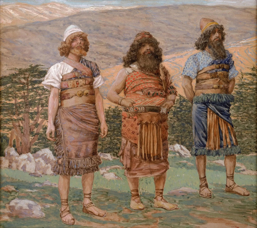 Sem, Cham og Japhet - James Tissot

Source:
Sem, Cham et Japhet - James Tissot