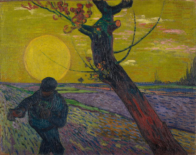 Sårmannen i solnedgangen - Vincent van Gogh